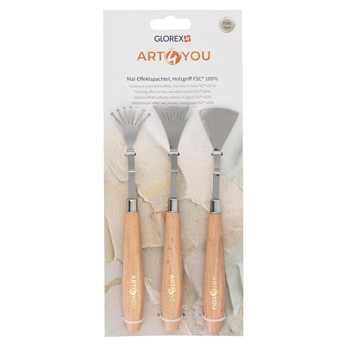 Glorex Spachtel-Set (27 x 11,6 x 2 cm, 3 Stk.) | BAUHAUS