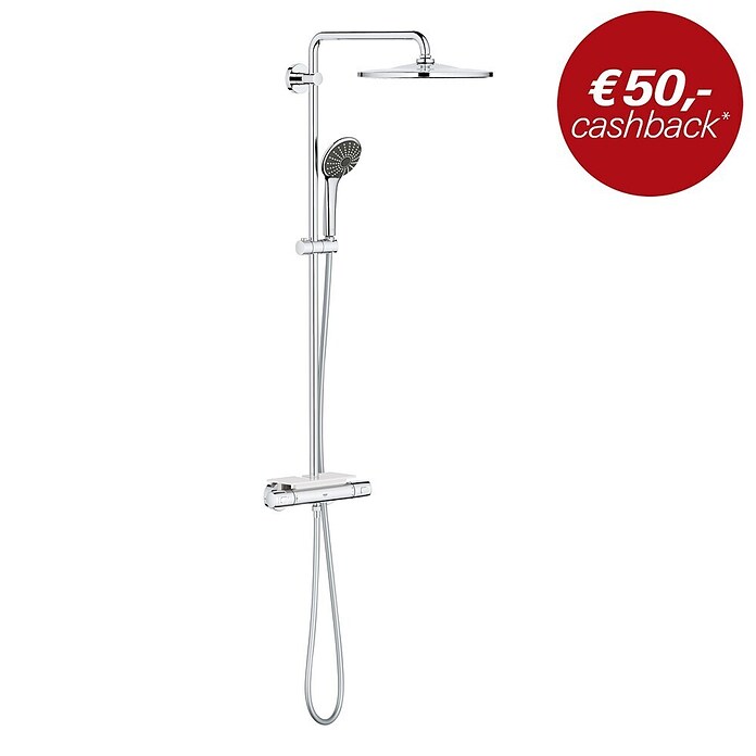 Grohe Vitalio Joy Douchesysteem System 310 (Chroom) | BAUHAUS