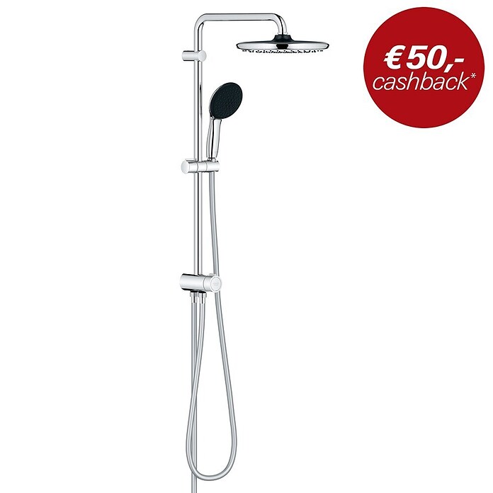 Grohe Doucheset met handdouche (Gatafstand: 62 cm) | BAUHAUS