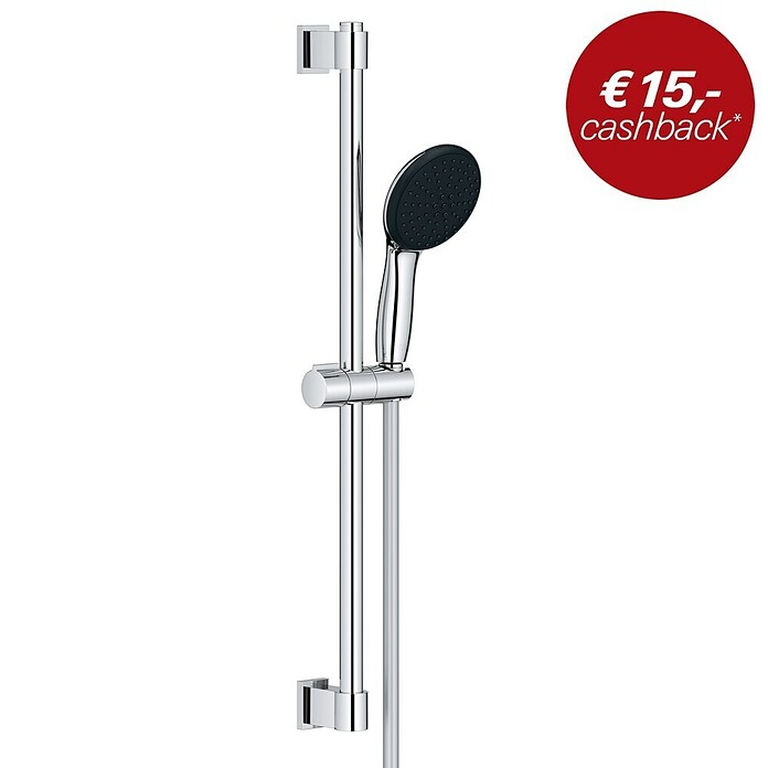 Grohe Doucheset met handdouche (Gatafstand: 47 cm - 62 cm, Chroom) | BAUHAUS
