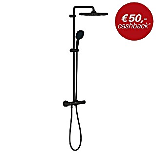 Grohe Vitalio Comfort Douchesysteem 250 (Aantal straalsoorten: 2 st., Zwart)