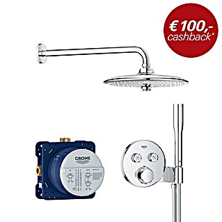 Grohe SmartControl Douchesysteem met Vitalio Joy 260 (Aantal straalsoorten: 1 st., Chroom)