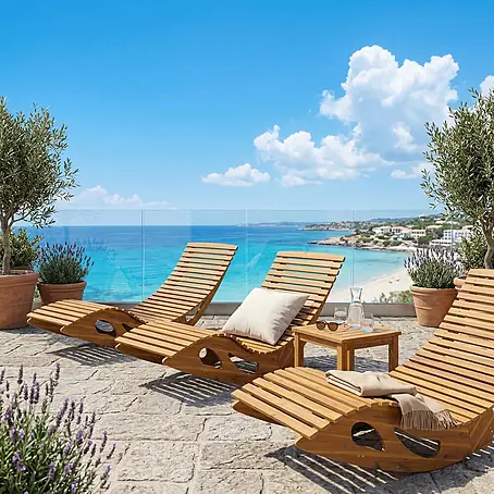 Prestige Home Living Outdoor  Gartenliege