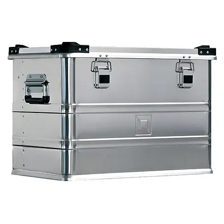 Munk  Aufbewahrungsbox Aluminium-Transportkiste stapelbar 592x385x409mm 76l