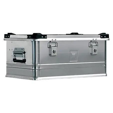 Munk  Aufbewahrungsbox Aluminium-Transportkiste stapelbar 582x385x277mm 47l