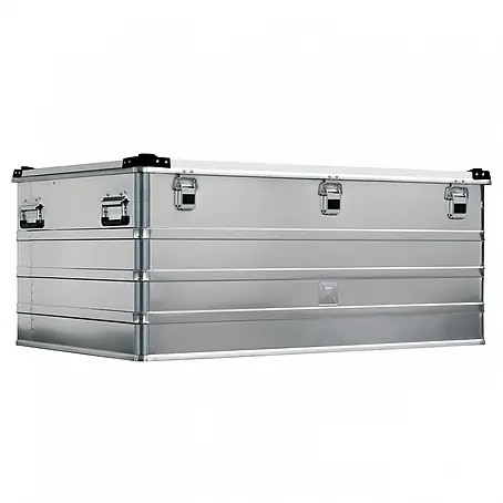Munk  Aufbewahrungsbox Aluminium-Transportkiste stapelbar 1192x790x515mm 415l