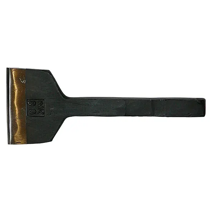 Heka Setzeisen - Stahl, 6 cm - Ein Werkzeug zum Stanzen von Leder, ein Lederstanzeisen, mit einem robusten Griff und einer scharfen Schneide für präzise Löcher in Leder.