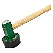 Heka Moker met mokerdop voor het leggen van tegels (2.600 g, Rond)