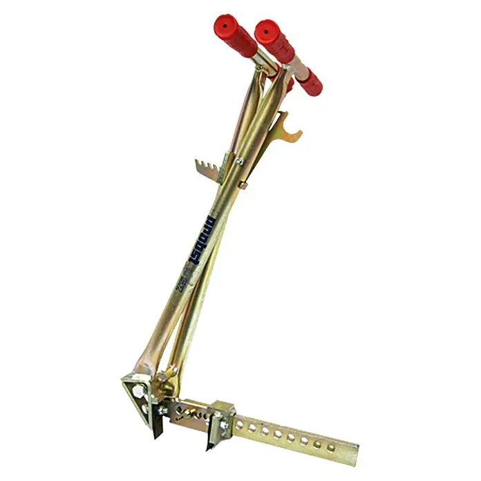 Heka Steinzieher - 90 mm - 270 mm - Probst Bordsteinzange Bordsteinzange mit roten Griffen. Ideal zum einfachen und sicheren Heben und Versetzen von Bordsteinen.