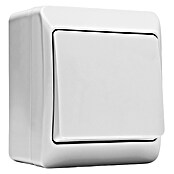 Famatel Conmutador para estancias con humedad estanco (Gris, Montaje en la pared, IP55) | BAUHAUS