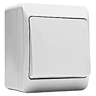 Famatel Conmutador para estancias con humedad estanco (Gris, Montaje en la pared, IP55)