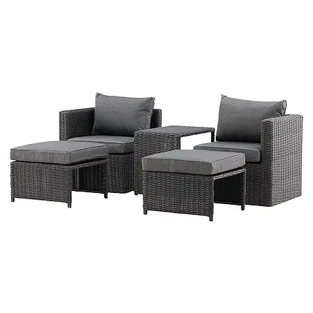 Ebuy24  Loungemöbel-Set Quad