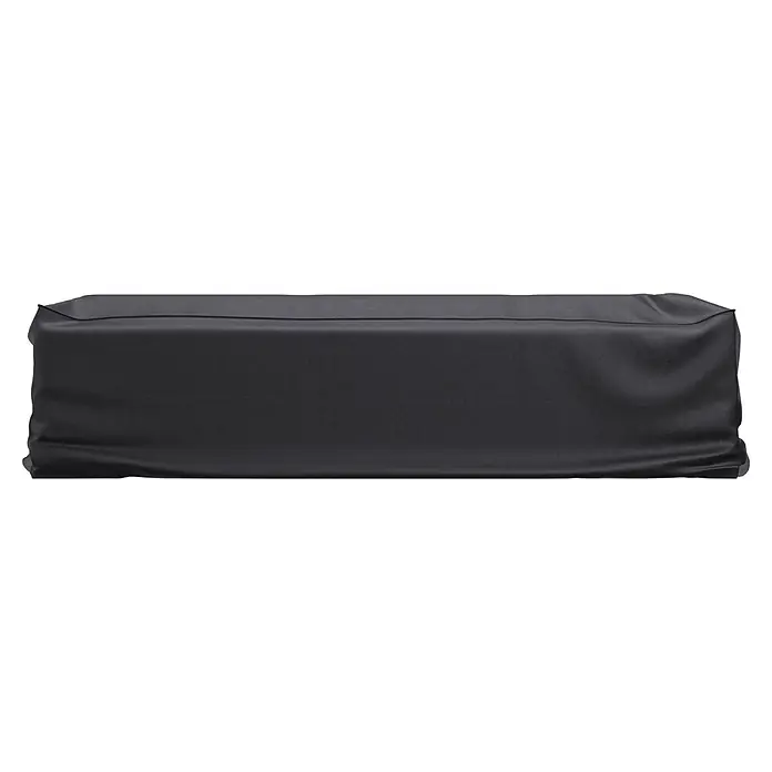 Sunfun Lounge-Set Schutzhülle - L x B x H: 320 x 100 x 85 cm, Kunststoff - Dunkelgraue, strukturierte Stoffhülle für ein rechteckiges Objekt, mit einer horizontalen Naht oben.