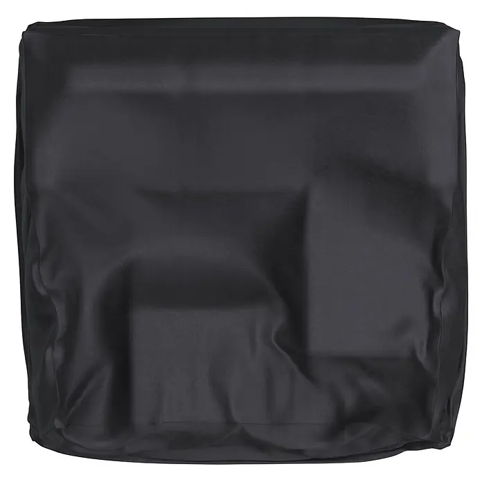 Sunfun Lounge-Set Schutzhülle - L x B x H: 200 x 200 x 85 cm, Kunststoff - Dunkelgraue rechteckige Stoffabdeckung, zum Schutz über einen Gegenstand gelegt.