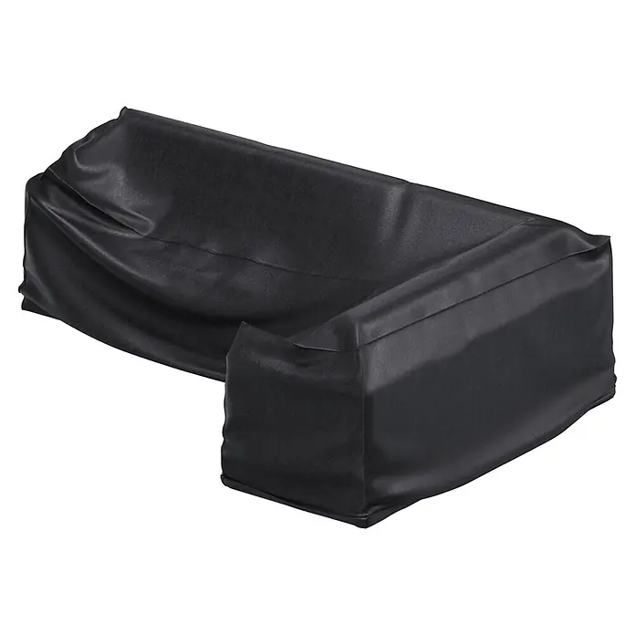 Sunfun Lounge-Set Schutzhülle - L x B x H: 270 x 95 x 85 cm, Kunststoff - Dunkelgrauer L-förmiger Sofabezug aus strapazierfähigem Stoff.