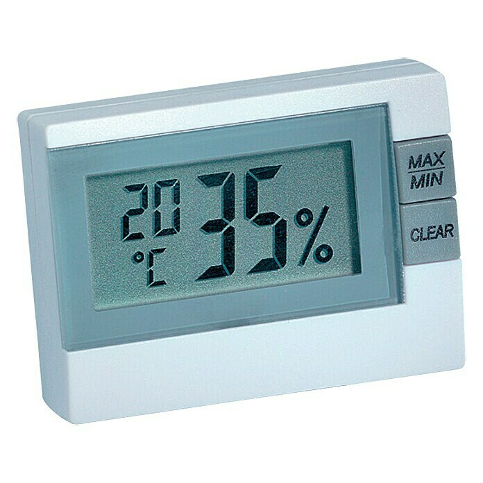 TFA Dostmann Thermo-Hygrometer (Digital, Breite: 5,4 cm)