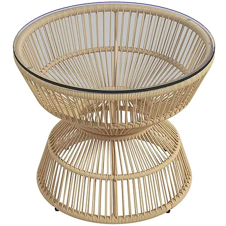 Outsunny  Garten-Loungetisch im Boho-Design