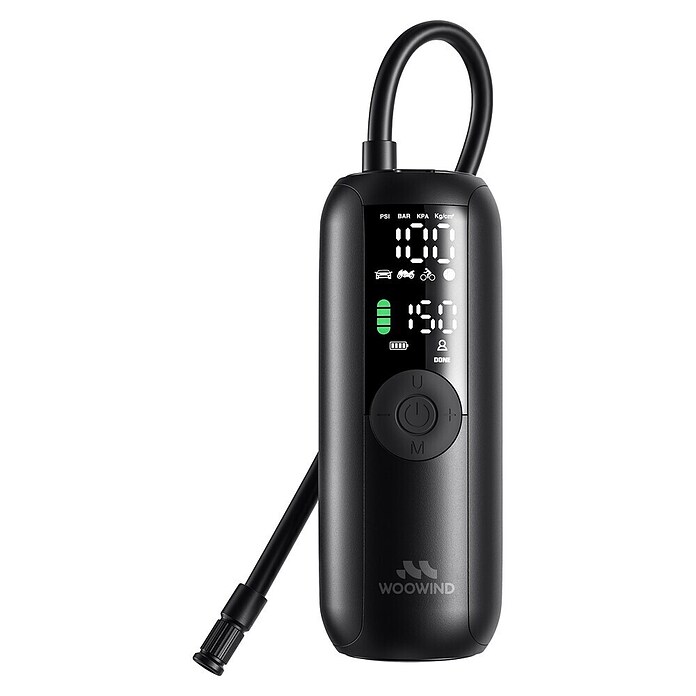 Mini bomba de aire Woowind LP1 (7,4 V, 10,34 bar, Capacidad de bombeo máx.: 18 l/h) | BAUHAUS