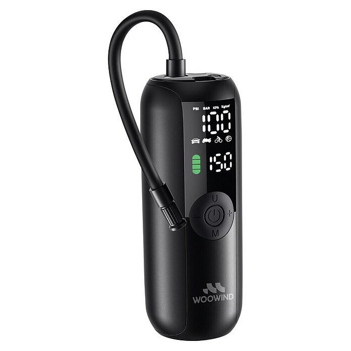 Mini bomba de aire Woowind LP1 (7,4 V, 10,34 bar, Capacidad de bombeo máx.: 18 l/h) | BAUHAUS