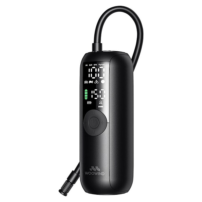Mini bomba de aire Woowind LP1 (7,4 V, 10,34 bar, Capacidad de bombeo máx.: 18 l/h) | BAUHAUS