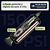 Mini bomba de aire Woowind LP1 (7,4 V, 10,34 bar, Capacidad de bombeo máx.: 18 l/h) | BAUHAUS