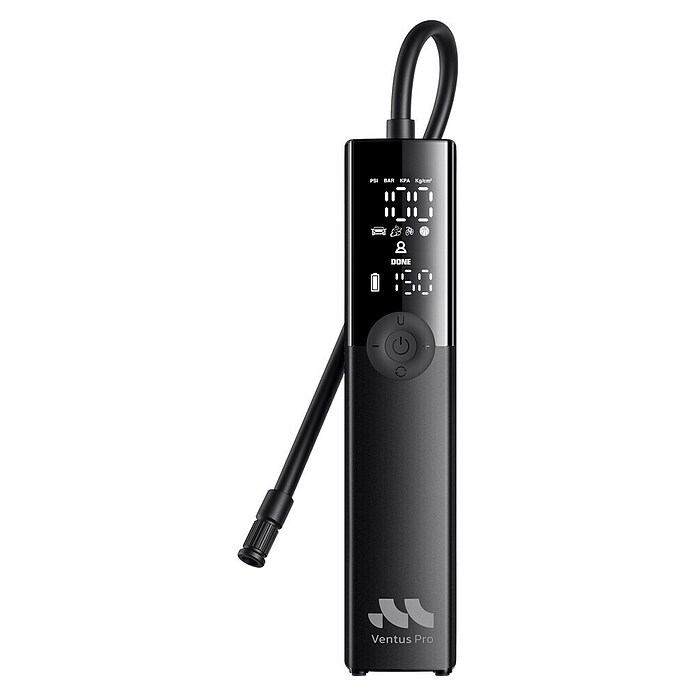 Mini bomba de aire Woowind Ventus Pro (7,4 V, 10,34 bar, Capacidad de bombeo máx.: 22 l/h) | BAUHAUS