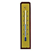 TFA Dostmann Innen-Thermometer (Nussbaum, Analog, Höhe: 13,3 cm)