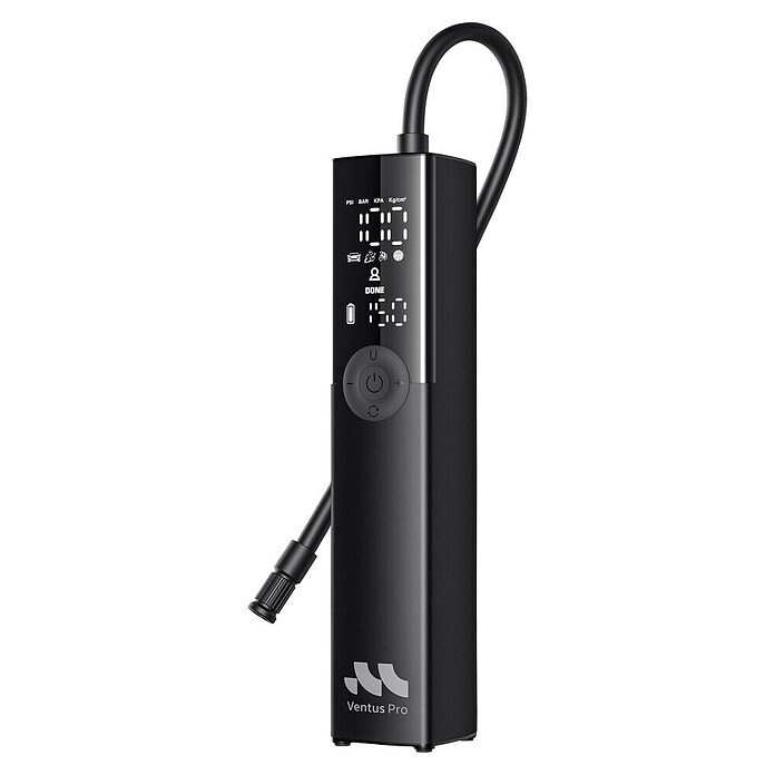 Mini bomba de aire Woowind Ventus Pro (7,4 V, 10,34 bar, Capacidad de bombeo máx.: 22 l/h) | BAUHAUS
