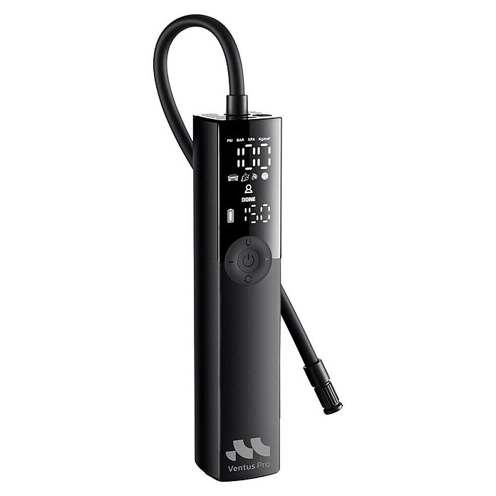 Mini bomba de aire Woowind Ventus Pro (7,4 V, 10,34 bar, Capacidad de bombeo máx.: 22 l/h) | BAUHAUS