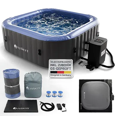Juskys  Außen-Whirlpool SpaLuxe