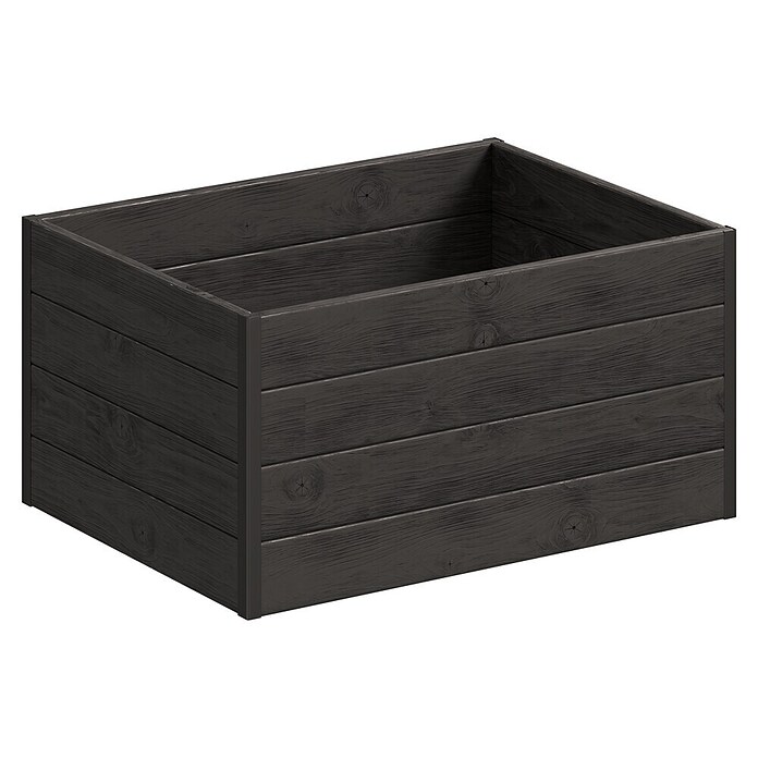 Upyard Huerto I-Box (80 x 60 x 40 cm, Madera, Negro) | BAUHAUS