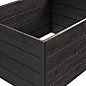 Upyard Huerto I-Box (80 x 60 x 40 cm, Madera, Negro) | BAUHAUS