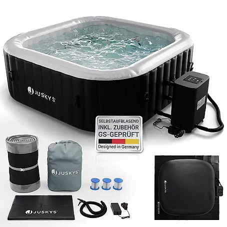 Juskys  Außen-Whirlpool SpaLuxe