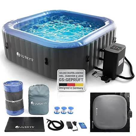Juskys  Außen-Whirlpool SpaLuxe