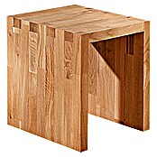 Exclusivholz Aspen Hocker (Eiche, 32,6 x 38 x 33 cm)
