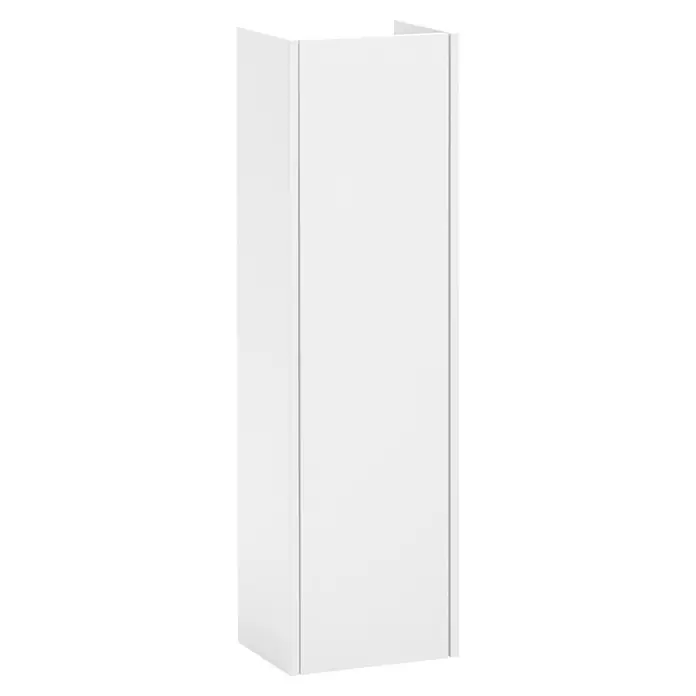 Schildmeyer Highboard Avio - B x T x H: 302 mm x 234 cm x 1.061 mm, Mattweiß - Schlichte weiße rechteckige Verpackungsbox.