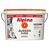 Alpina Fassadenfarbe (Weiß, 10 l, Matt) | BAUHAUS