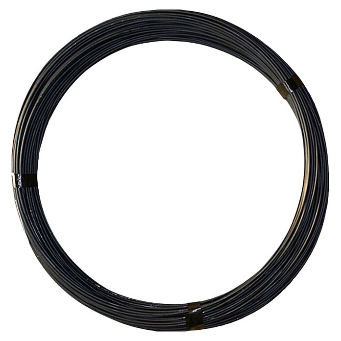 Hadra Spandraad (Lengte: 110 m, Verzinkt, Zwart)