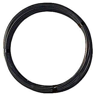 Hadra Spandraad (Lengte: 110 m, Verzinkt, Zwart)