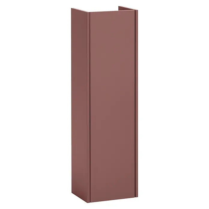 Schildmeyer Highboard Avio - B x T x H: 302 mm x 234 cm x 1.061 mm, Mauve - Mattes mauves rechteckiges Wandmodul.