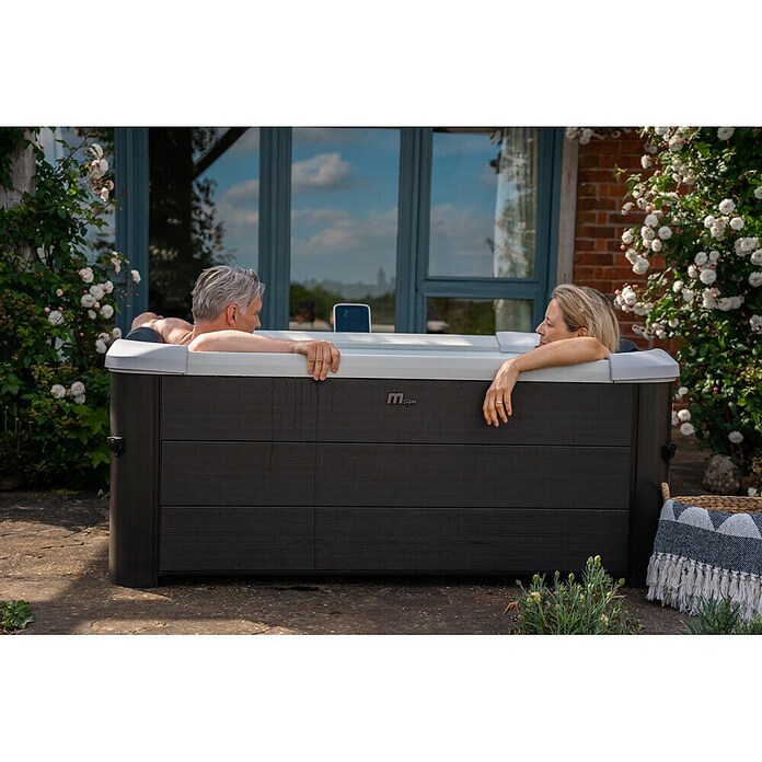 MSpa Whirlpool Oslo Aero Plus (180 x 180 cm, Grau) | BAUHAUS
