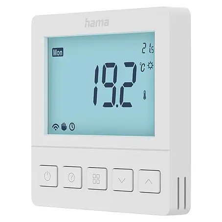 Hama  Raumthermostat 00176629 Unterputz per App/Sprache steuern