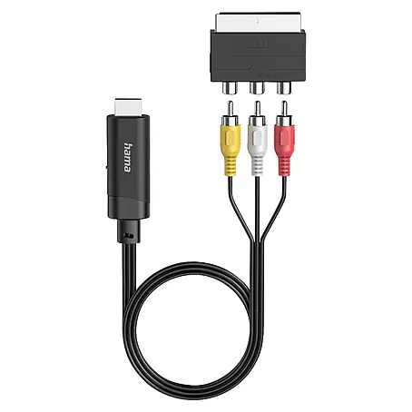 Hama  HDMI-Adapter AV Konverter HDMI - SCART Cinch
