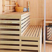 Sanotechnik Massivholzsauna Tallinn (L x B x H: 150 x 150 x 200 cm, 6 kW) | BAUHAUS