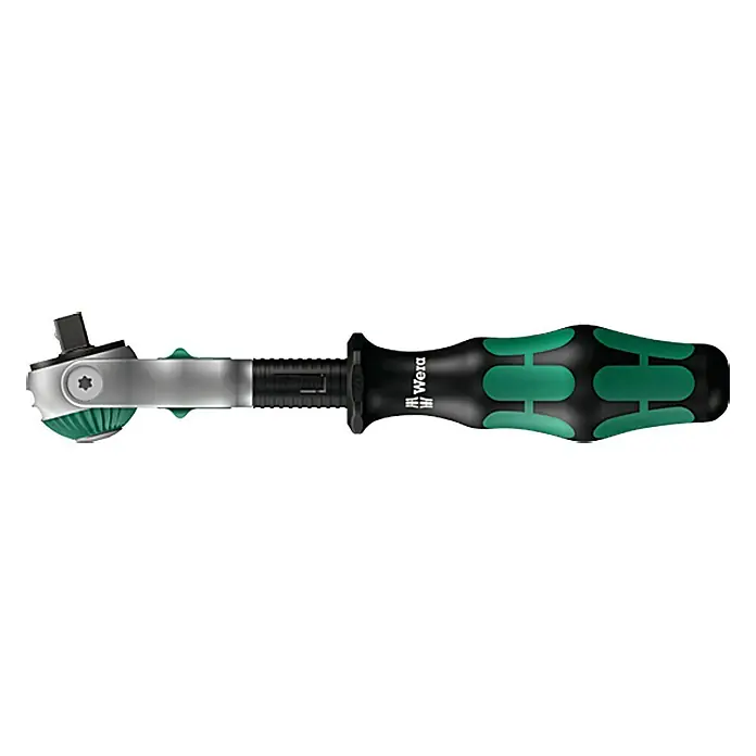 Wera Werkzeug-Set Kraftform Kompakt Zyklop - 26 -tlg. - Wera Zyklop Mini 1 Ratsche: Kompaktes Werkzeug für schwer zugängliche Stellen, ideal für feine Schraubarbeiten mit ergonomischem Griff.