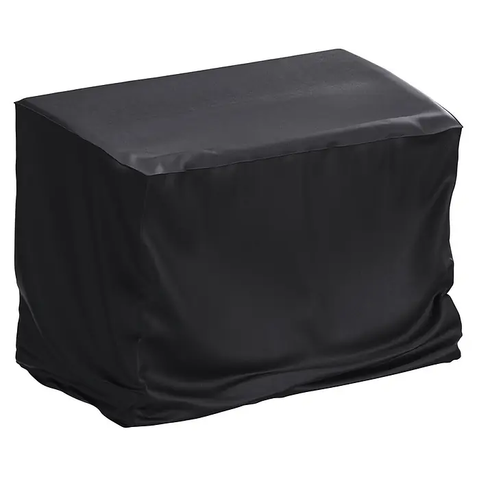 Sunfun Hollywoodschaukel-Schutzhülle - L x B x H: 240 x 140 x 170 cm, Polyester, 160 g/m², Schwarz - Schwarze rechteckige Outdoor-Abdeckung aus strapazierfähigem Stoff.