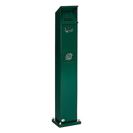 Proregal  Asche-Mülleimer Standsäule für Außenbereich