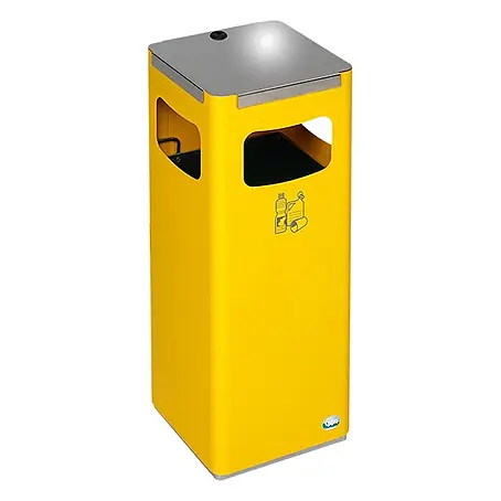 Proregal  Wertstoffsammler robust & modular mit Edelstahldeckel