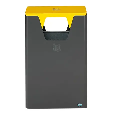 Proregal  Wertstoffsammler robust mit abnehmbarem Deckel