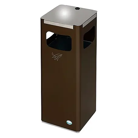 Proregal  Wertstoffsammler robust & modular mit Edelstahldeckel
